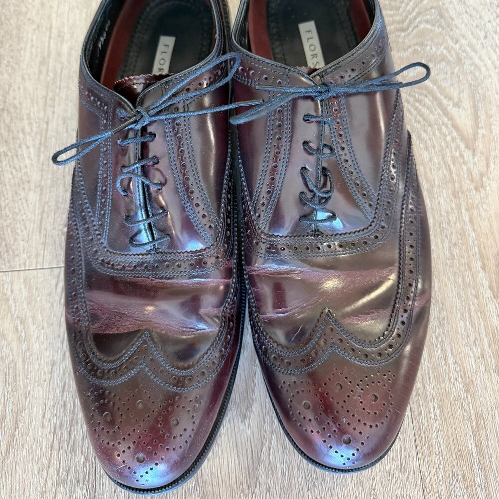 Men's Dark Brown Leather Dress Shoe